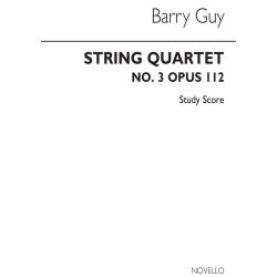 Guy: String Quartet No.3 (Study Score)