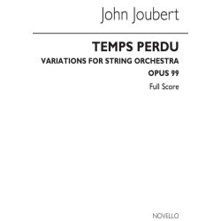Joubert: Temps Perdu Op.99 (Study Score)
