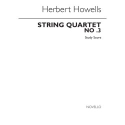 Herbert Howells: String Quartet No.3 (In Gloucestershire) Study Score