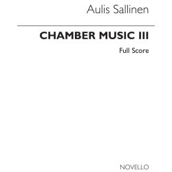 Aulis Sallinen: Chamber Music III (Study Score)