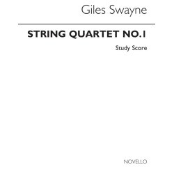 Swayne: String Quartet 1 (Miniature Score)