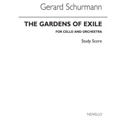 Schurmann The Gardens Of Exile Vlc/orch F/s