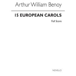 Benoy: Fifteen European Carols (Score)