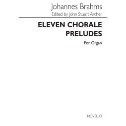 Johannes Brahms: Eleven Chorale Preludes Organ