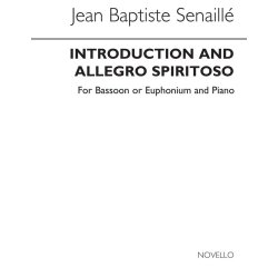 Jean Baptiste Senaille: Introduction And Allegro (Euphonium/Piano)