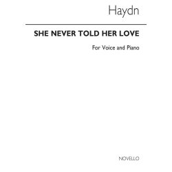 Haydn She Never Told Her Love In F Low Vce/Pf