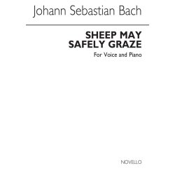 J.S. Bach: Sheep May Safely Graze - Voice/Piano