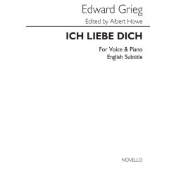 Grieg, E Ich Liede Dich Soprano Or Tenor And Piano