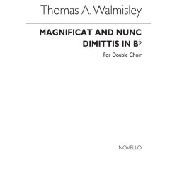 Thomas Attwood Walmisley: Magnificat And Nunc Dimittis In B Flat