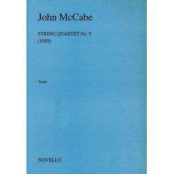 McCabe: String Quartet No. 5 (Score)