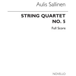 Sallinen: String Quartet No. 5 (Score)