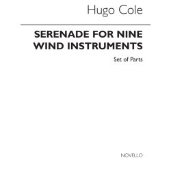 Cole Serenade For Nine Wind Instruments Parts