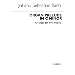 J.S Bach: Organ Prelude In C Minor Piano Duet