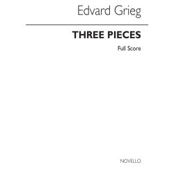 Edvard Grieg: Three Pieces From Opus 17 (Score)