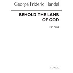 Handel, Gf Behold The Lamb Of God (Messiah) Organ