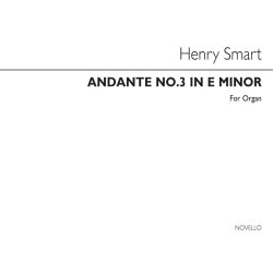 Smart Andante No.3 In E Minor Org