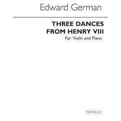 German Three Dances From Henry Viii Violin/Piano