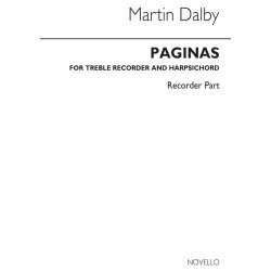 Dalby: Paginas (Recorder Parts)