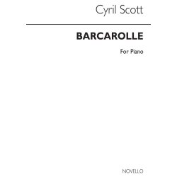 Scott: Barcarolle for Piano