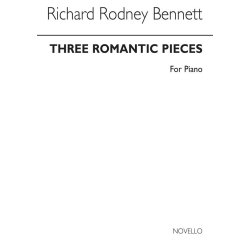 Richard Rodney Bennett: Three Romantic Pieces