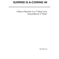 Summer Is A-Coming (3/4-Part Round)