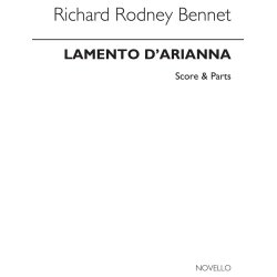 RR Bennett: Lamento D'arianna for String Quartet