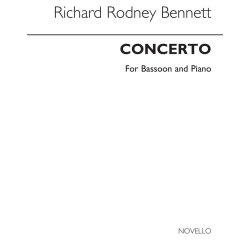 RR Bennett: Concerto For Basson (Basson Part And Piano Reduction)