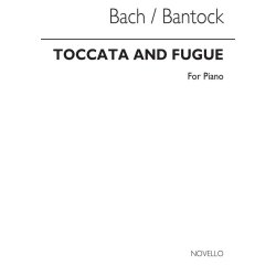 Bach, Js Toccata And Fugue In D Minor Piano (Arranged G Bantock)