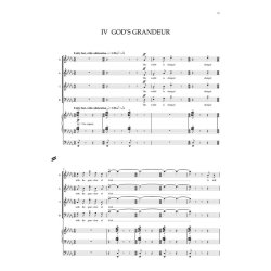 Dickinson: Four Poems Of Gerard Manley Hopkins for SATB Chorus