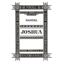 George Frederic Handel: Joshua (Vocal Score)