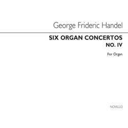 Handel Six Organ Concertos No.4 Organ