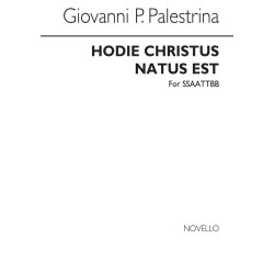 Giovanni Pierluigi da Palestrina: Hodie Christus Natus Est (SSAATTBB)