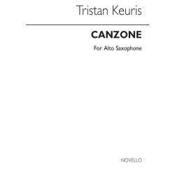Tristan Keuris: Canzone For Alto Saxophone Solo