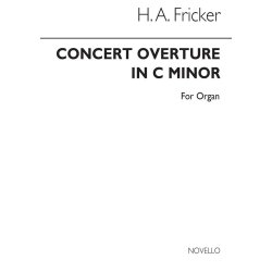 Herbert Fricker: Concert Overture In C Minor For Organ