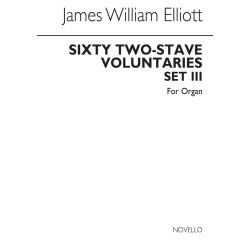 James W. Elliott: Sixty 2-Stave Voluntaries For Harmonium Set 3