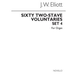 James W. Elliott: Sixty 2-Stave Voluntaries For Harmonium Set 4