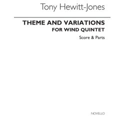 Hewitt-jones, T Theme + Variations Wind Quintet (Music For Today No7)