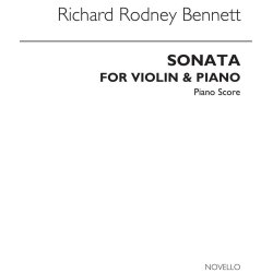 Bennett, Rr Sonata Violin And Piano