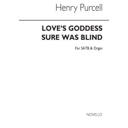 Purcell, H Love's Goddess Sure Was Blind Vocal Score (Satb/Organ)