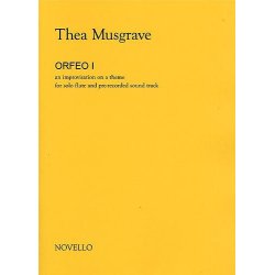 Thea Musgrave: Orfeo I (Flute Part/CD)