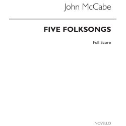 John McCabe: Five Folksongs (Score Only)