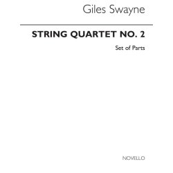 Swayne, G String Quartet No 2 Parts Only