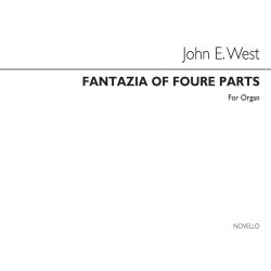 Gibbons, O Fantazia Of Foure Parts (From Parthenia 1611) Organ