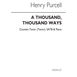 Purcell, H A Thousand, Thousand Ways C/Tenor/Satb/Continuo