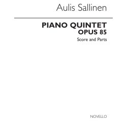 Aulis Sallinen: Piano Quintet Op.85 (Score/Parts)