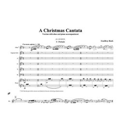 Geoffrey Bush: Christmas Cantata (Score And Oboe Part)