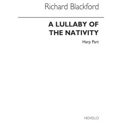 BLACKFORD RICHARD A LULLABY OF THE NATIVITY HARP PART