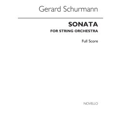 Gerard Schurmann: Sonata For String Orchestra (Score)