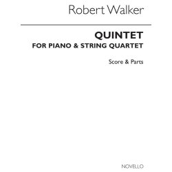 Robert Walker: Piano Quintet (Score And Parts)