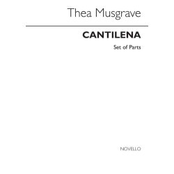 Thea Musgrave: Cantilena For Oboe Quartet (Parts)